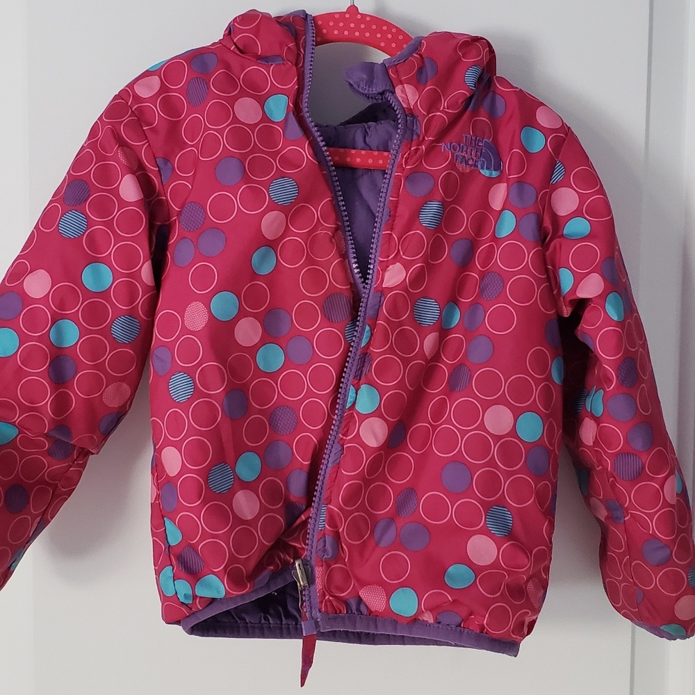 Reversible North Face Girls 3T Winter Jacket